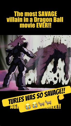 TURLES WAS THE BEST DBZ MOVIE VILLAIN?! Dragon Ball Daima #shorts #sparkingzero #dragonball