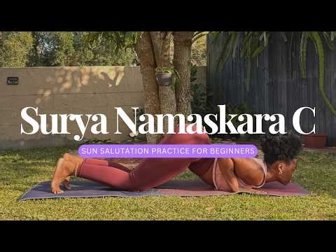 Surya Namaskara c | Sun Salutation C Yoga Practice For Beginners