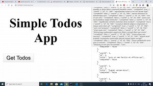 Build a TODO App Using Pure Vanilla AJAX Javascript and JSONPlaceholder API Full Project