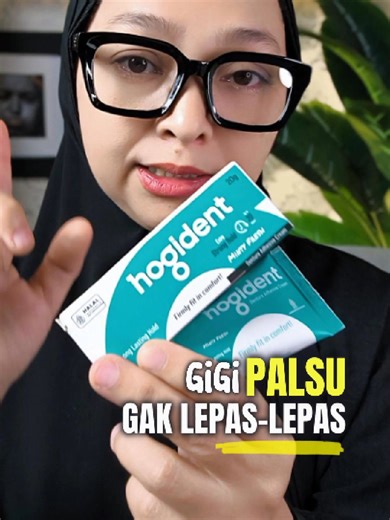 Perekat Gigi Palsu Terbaik dari Hokident