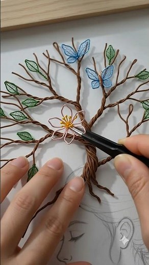 Tree of Life Wire Art | Amazing Handmade Nature Craft 🌿✨ #wireworks #craftwire