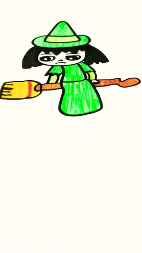 Easy Drawing Hallowen 🎃step by step #art #shorts #kids