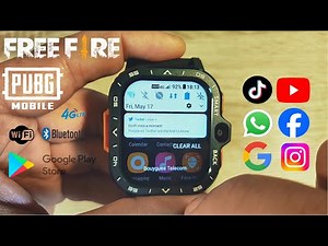 LOKMAT APPLLP 4 MAX Full Android Smartwatch 4GB+64GB Dual Camera GPS WIFI SIM Card Google Play Store