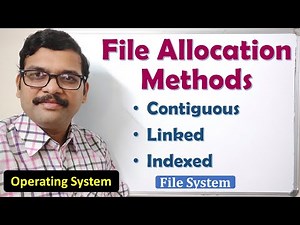 File Allocation: Contiguous vs Linked vs Indexed – Pros and Cons Explained in Operating Systems | OS