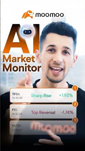 Market Monitor | Moomoo AI | Moomoo Canada | Canada’s First AI Broker #investing #trading