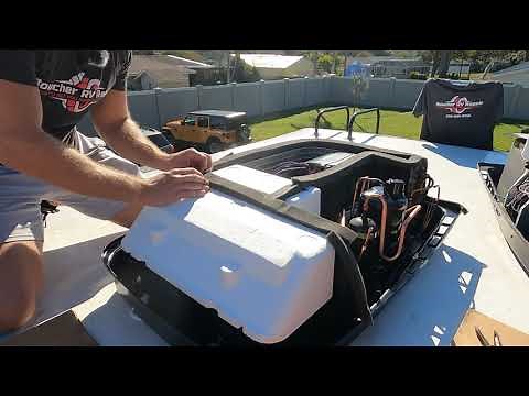 Replacing a Dometic Penguin II high-efficiency, low profile ,RV rooftop air conditioner