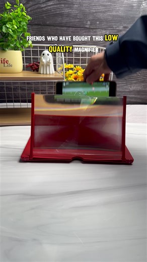 This innovative magnifier seamlessly fuses high-quality built-in speakers with unexpectedly sharp and vibrant visuals. The result is an immersive viewing experience where crystal-clear audio meets a stunningly vivid picture.#TikTokMadeMeBuylt#PhoneHack#MiniTheater#ScreenMagnifier#Tiktok
