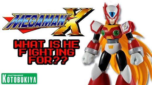 Mega Man X-ZERO KOTOBUKIYA Action Figure Model Kit Review!