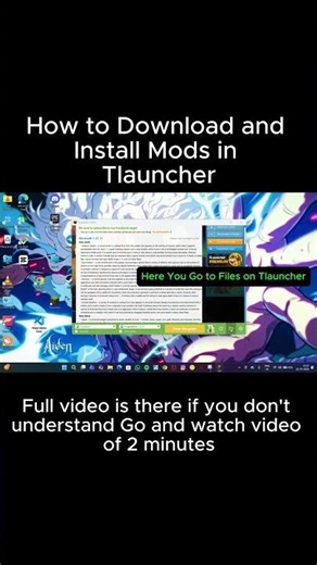 How to download mods in minecraft Tlauncher.