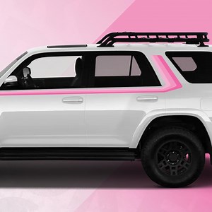 Decal for 4runner - 40th Anniversary PINK Edition - Fits 5th Generation Toyota 4runner Stickers- SUV Accessories - Etsy