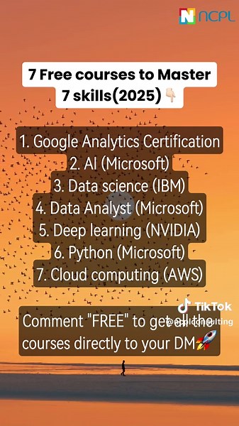 7 Free Courses to Enhance In-Demand Skills for 2025