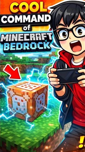 “STOP 😳 Bedrock Commands That DESTROY & Spawn Diamonds! 🔥💎”