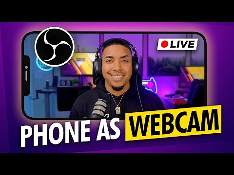 How to Use Phone as Webcam in OBS (No Apps / Free & Easy 2026)