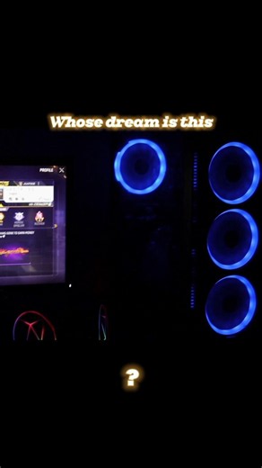 Dream PC Setup ❤️‍🩹 #freefire #viral #trend #pcsetup #dream #gamingroom #pcbuild #zeta99