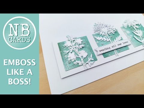 Not Just for Full Panels! Using Embossing Folders in Clean and Simple Card Making [2024/50]