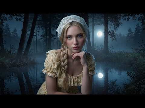 Mystic Forest Ambience | Midnight Moonlight | Cinematic Ambient Chillout Music Video