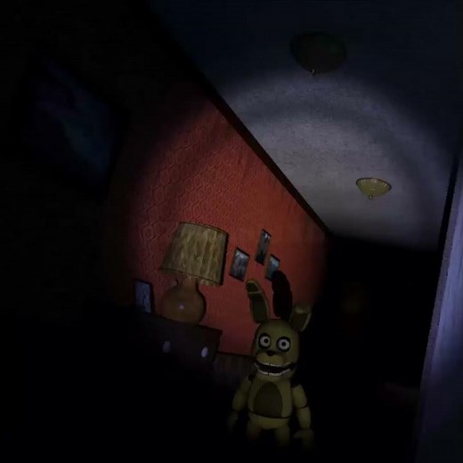 UnNightmare Plushtrap in FNaF 4 (FNaF Jumpscares)