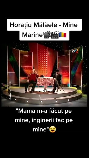 Umor Romanesc: Horațiu Mălăele - Mine Marine