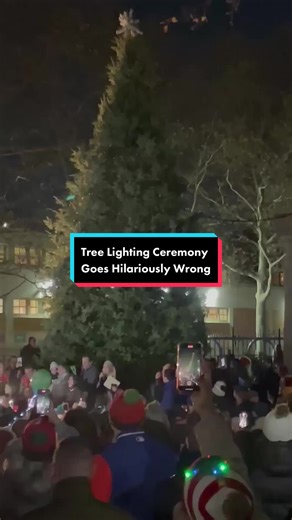 Christmas Tree Lighting Ceremony Fail Compilation