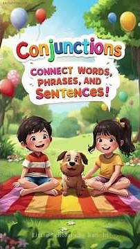 🎓 Learn Conjunctions the Fun Way! #conjunctions #englishgrammar #learnenglish #kidslearning