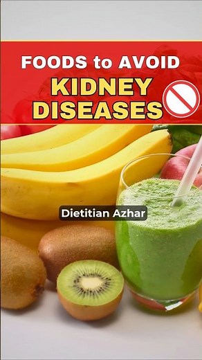 Foods to Avoid in Kidney Diseases