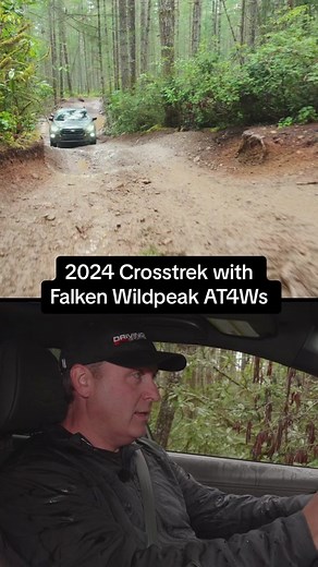 2024 Subaru Crosstrek Wilderness Performance on Tahuya Trail