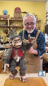 72K views · 3.4K reactions | (Updated version of the video) Welcome to my workshop. Over the next few days, I will introduce you to some of my favourite puppets and show you how they work. Today, please meet the monkey Mr Niels.  What stories will your puppets tell? Discover your potential in our free Masterclass: https://go.worldsofpuppets.com/puppet-mastery ✨ | Worlds of Puppets with Bernd Ogrodnik | Facebook