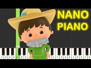 BabyTV - Two Merry Geese Piano Tutorial