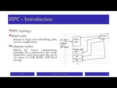 High-performance computing (HPC) cluster usage at IIT Mandi: Virtual environment and PBS script