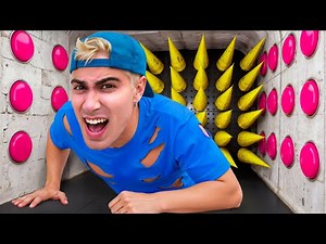 24 HOURS IN A DANGEROUS BUNKER !!