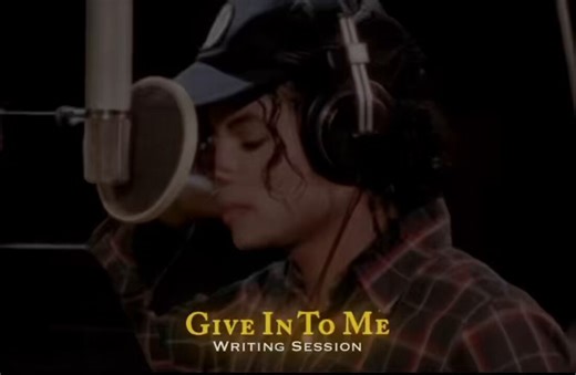 The recorded writing session for one of Michael‘s best songs, Give In to Me. You can hear him experimenting with various lyrics and melodies. Michael was a songwriter, composer, and producer first.