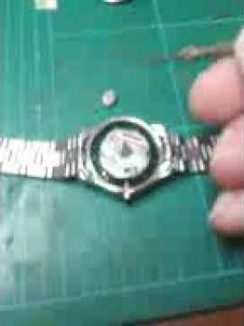 Seiko Solar V137A Movement Capacitor Install