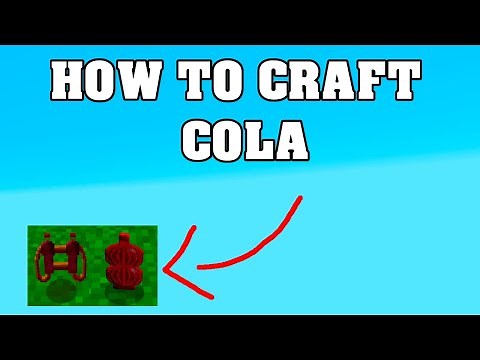 HOW TO CRAFT COLA in Mine Mine No Mi