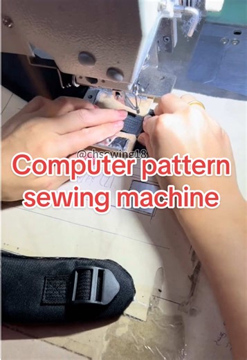 Computer pattern sewing machineSewing 🎒🎒🎒backpack straps#sewingmachine #sewingequipment #sewingmachinemaintenance #automaticsewingmachine #Clothingsewingmachine