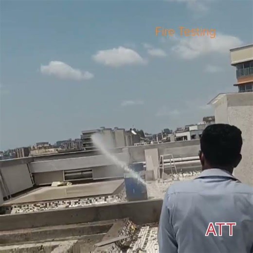 Fire Fighting System Testing #fire #firetesting #Hydrantsystem #firefighter #firetesting #viralfire