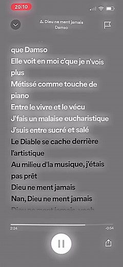 Dieu ne ment jamais - Damso 🖖🏼#speedsongs #pourtoi