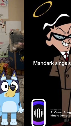 Spliced intro-Mandark and Bluey