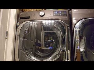 LG ThinQ Washer WM8900HBA Normal Cycle And LG ThinQ Dryer DLEX8900B Normal Cycle