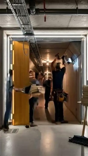 Hidden Underground Tunnel to a Secret House #shortsvideo #construction#satisfying