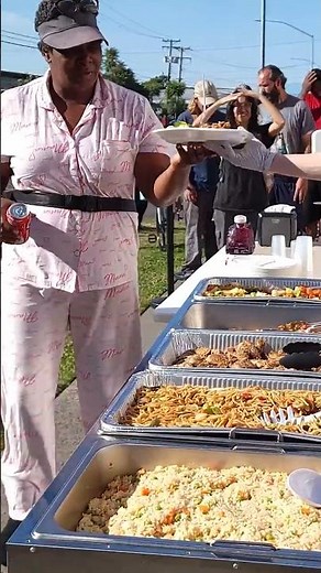 100 Pound Panda Express Buffet For The Homeless! #shorts