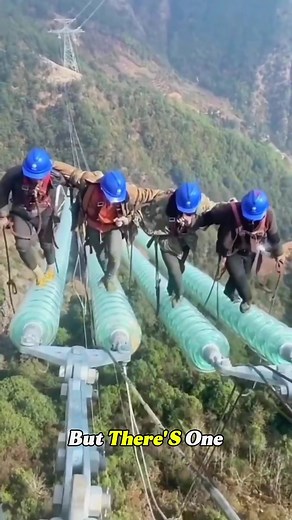 Would You Climb 300 Feet for $50,000?#LinemanLife #DangerousJobs #usa🇺🇸 #fyp #fouryou