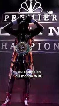 L'adversaire le plus coriace de Dontay Wilder est français ! 😱🇫🇷 #boxing #wilder #boxe