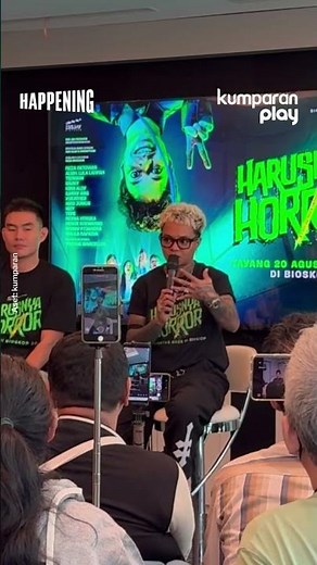 Reza Arap Needed 3 Months to Watch 'Harusnya Horor'
