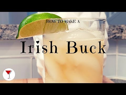 Irish Buck | How to make a cocktail with Jameson Whiskey, Ginger Ale & Lime Juice