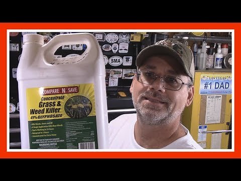 COMPARE N SAVE CONCENTRATE - 41% Glyphosate - GRASS AND WEED REMOVER - HOW WELL DOES IT WORK
