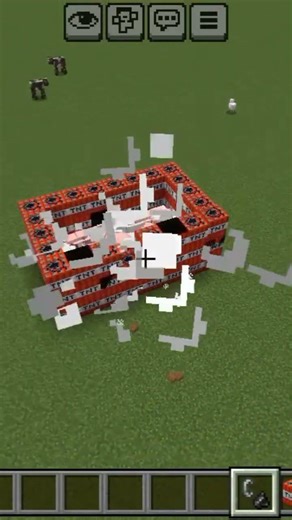 TNT Sheep explosion #minecraft