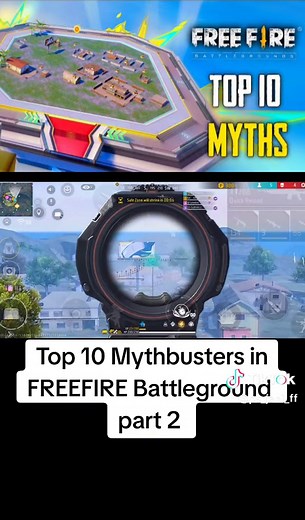 Top 10 Mythbusters in FREEFIRE Battleground - Part 2