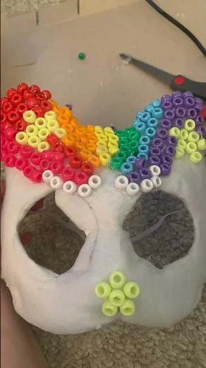 Make a Kandi mask with me!