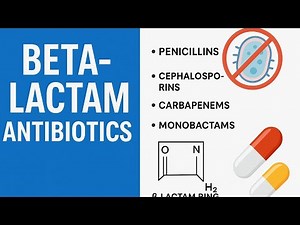 Beta-Lactam Antibiotics Explained Simply | For Nursing, Medical & Pharma Students