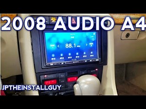 2008 Audi A4 radio removal replacement and install